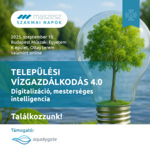 Települési vízgazdálkodás 4.0 - szakmai nap